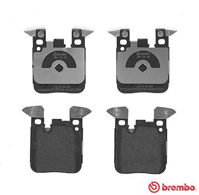 A.B.S. P 06 087 BREMBO Bremsbelagsatz, Scheibenbremse